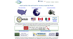Desktop Screenshot of landbluebook.com