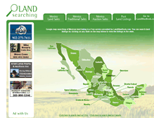 Tablet Screenshot of mexicolandsearch.landbluebook.com