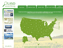 Tablet Screenshot of landsearch.landbluebook.com